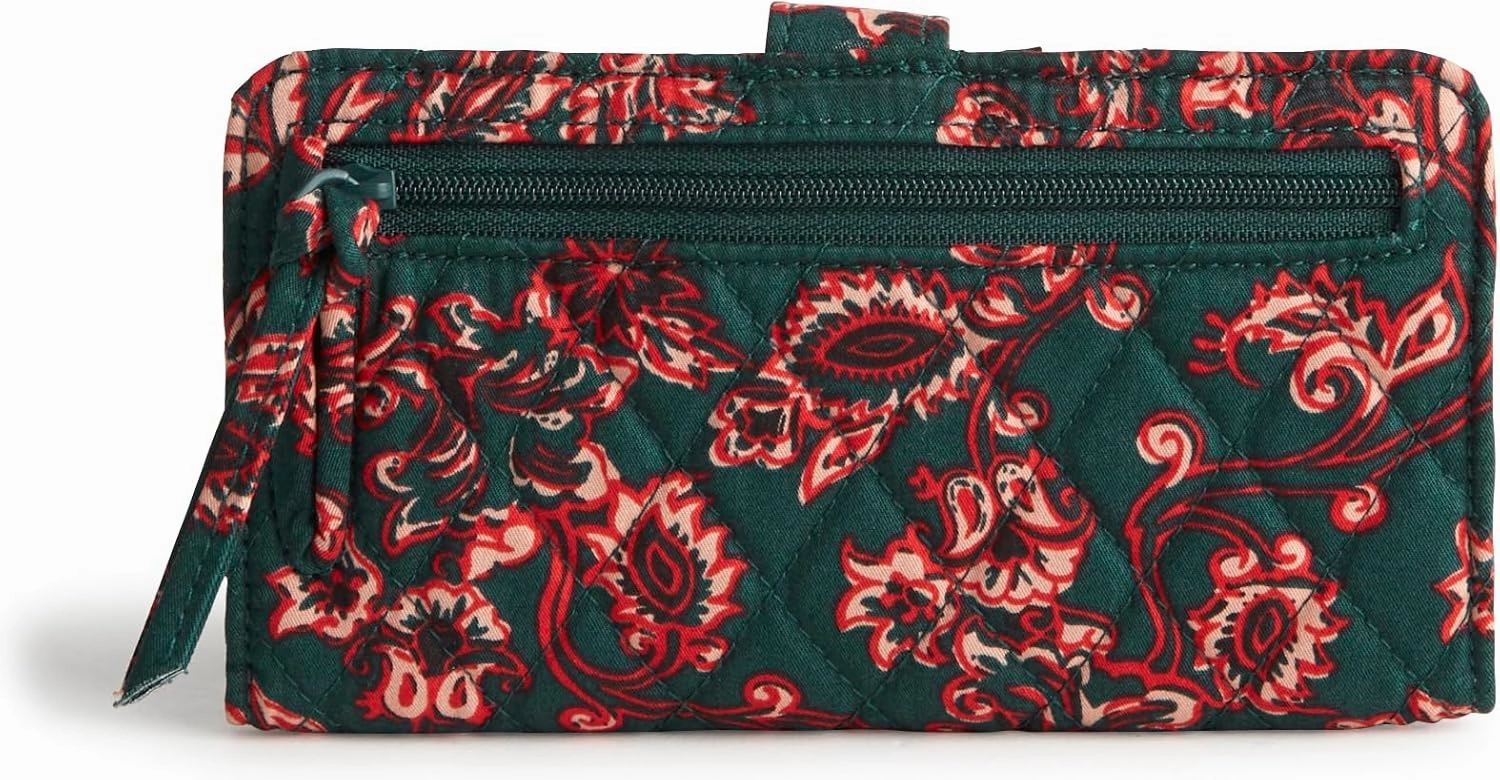 Vera Bradley Women's Cotton Tab Wallet