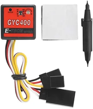 VGEBY Gyro Module, Sensitivity Adjustable GYC400 Mini RC Gyroscope Module Drift Drive Control for Remote Control Car Model Mini RC Car Gyro Rc Gyro