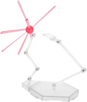 VICASKY 1 Set Action Figure Stand with Effects Lightweight Display Holder for Doll Models for Home and Shop Collectible Showcases