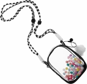 VICASKY High Visibility Doll Storage Bag Portable Display Case Shoulder Strap for Figures Mini Figures