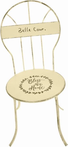 VICASKY Miniature Bedroom Chair for Dollhouse Decor Vintage Chair Ornament Delicate Home Dresser Furniture for Miniature Landscapes and Photo Props