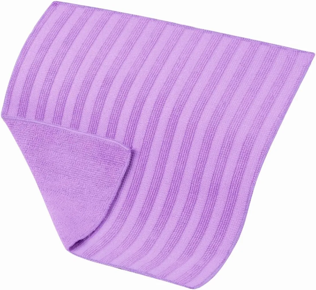 Vileda Microfiber Kitchen Cloth Efficiency and Beauty, Purple, 19 x 1 x 22 cm, 1 Piece