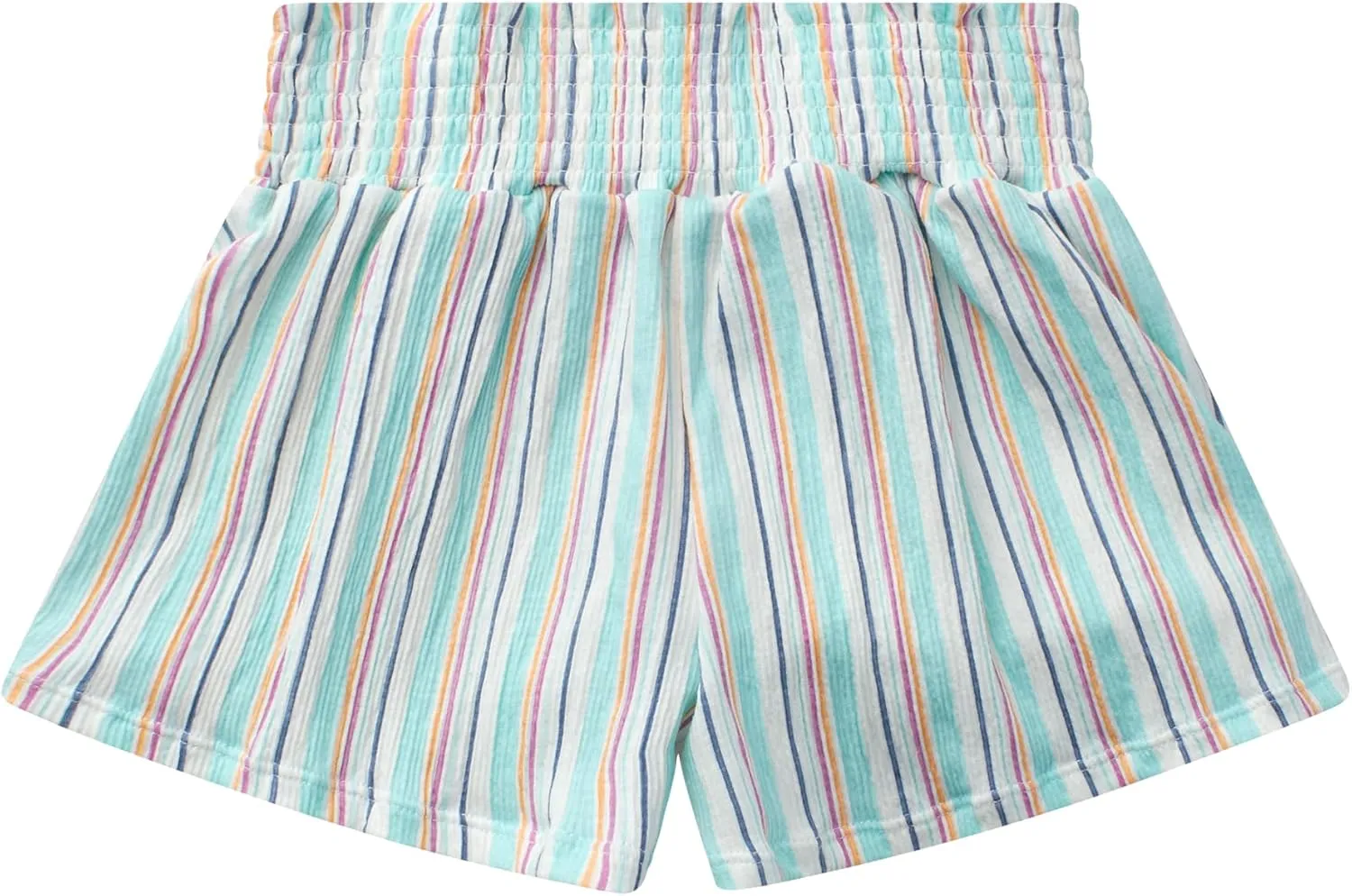 Volcom Girls' Swimsuit Set - 3 Piece UPF50  High Neck Bikini Top, Bikini Bottom and Matching Swim Shorts for Girls (2T-16)