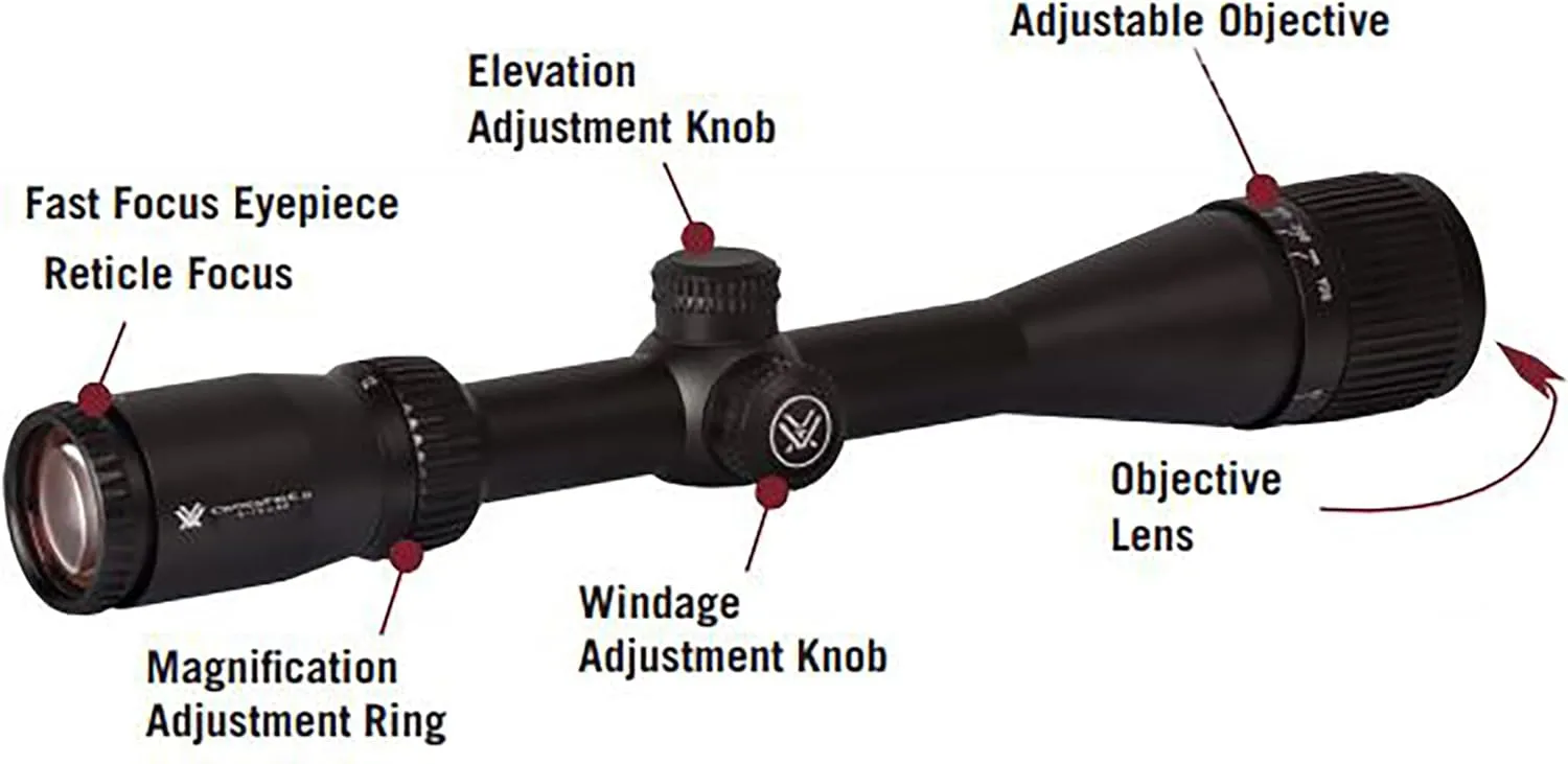 Vortex Optics Crossfire II Second Focal Plane, 30mm Tube Riflescopes
