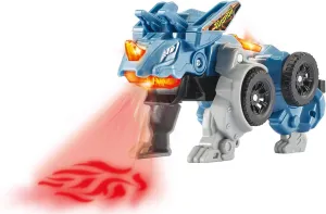 VTech Switch & Go Dinos Turmoil The Triceratops - 2-in-1 Interactive Dinosaur & Car Toy for Boys & Girls 3-6 