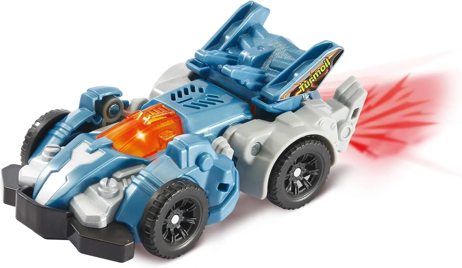 VTech Switch & Go Dinos Turmoil The Triceratops - 2-in-1 Interactive Dinosaur & Car Toy for Boys & Girls 3-6 