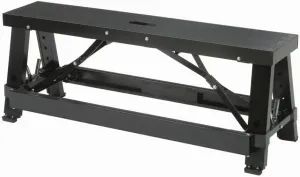 Warner EZ-Stride Adjustable Drywall Bench, 10329, Black