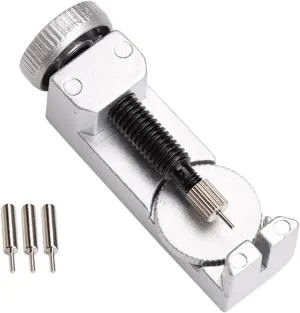 Watch Band Link Pin Remover Watch Strap Bracelet Repair Tool Metal Size Adjustable Repairing Tool Set Repair