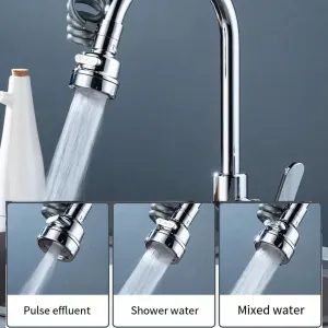 Water Faucet Extender – Flexible Kitchen Sink Sprayer Attachment (1 Pc)