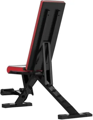 Weight Bench Adjustable Multi-Purpose Sit Up Bench Strength Training Gym Bench for Full Body Workout Exercise Utility Bench Black_1063243cm