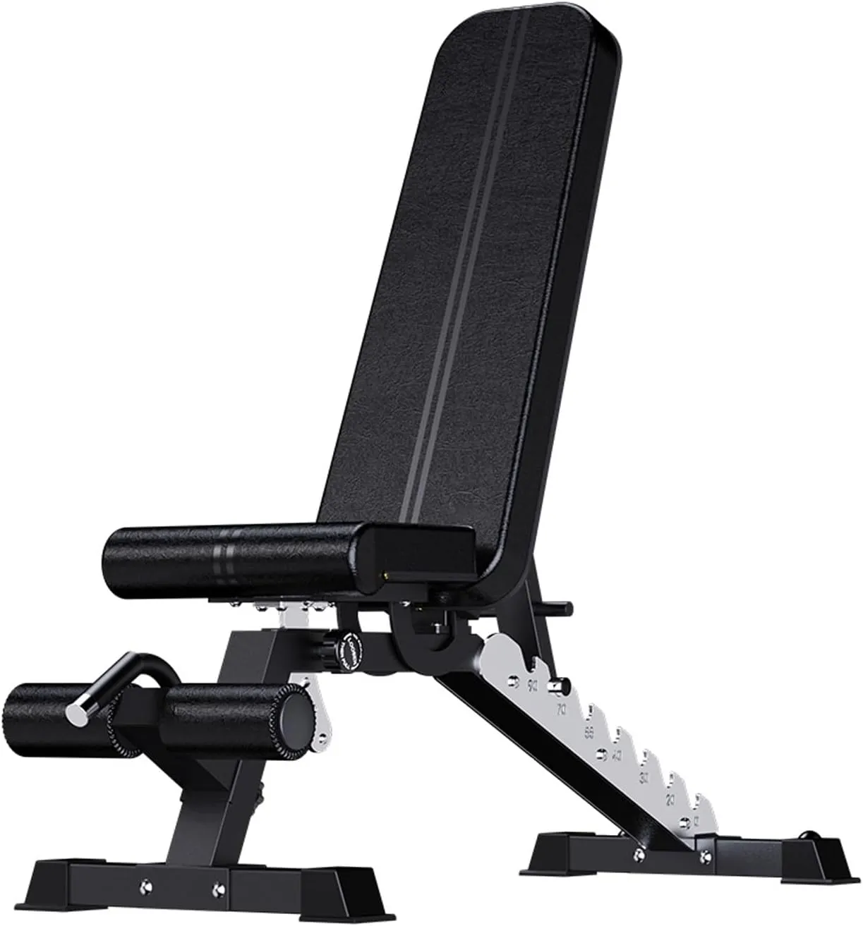 Weight Bench, Adjustable Workout Bench Press Set for Home Gym Full Body Strength Workout, Multi-Purpose Workout Bench for Incline Flat Decline Sit Up Bench for Full Body