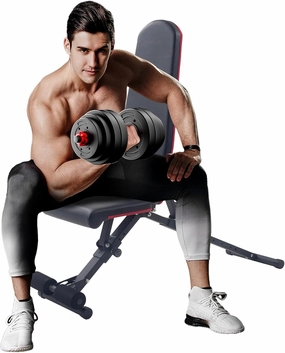 Weight Bench, MERXENG Adjustable Multi-Purpose Workout Bench 800LBS Load Capacity Full Body Workout Bench Press for Home, Gym, Dumbbell Exercise