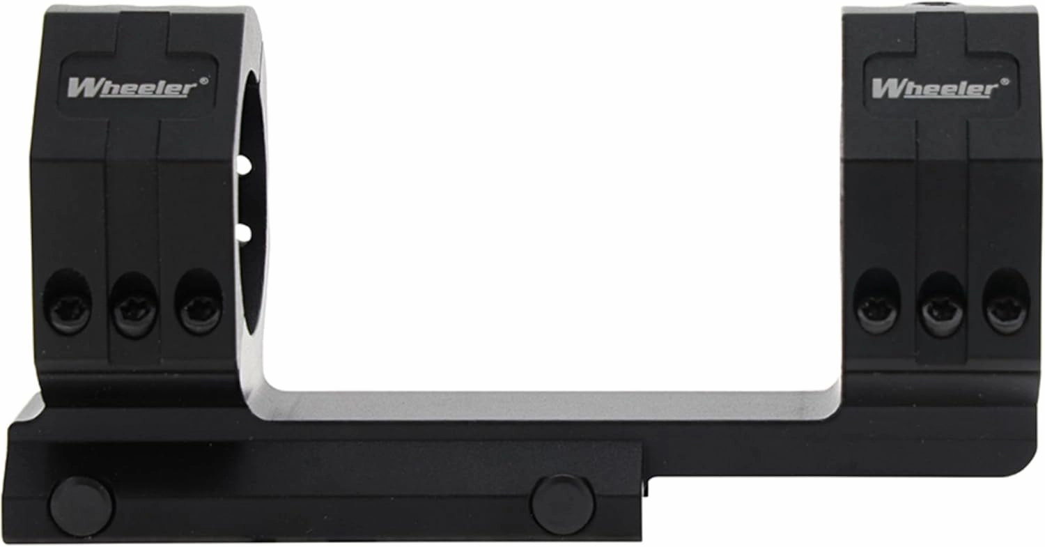 Wheeler 1 Piece Pic Rail Cantilever Scope Mounts with Integrated Anti-Cant Indicator for Leveling, Shooting and Gunsmithing