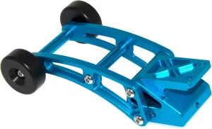 Wheelie Bar Compatible with MJX Hyper Go 1/14 Upgrade 14209 14210 H14BM High Speed Rc Car Aluminum Alloy Adjustable Part Replace(Blue)
