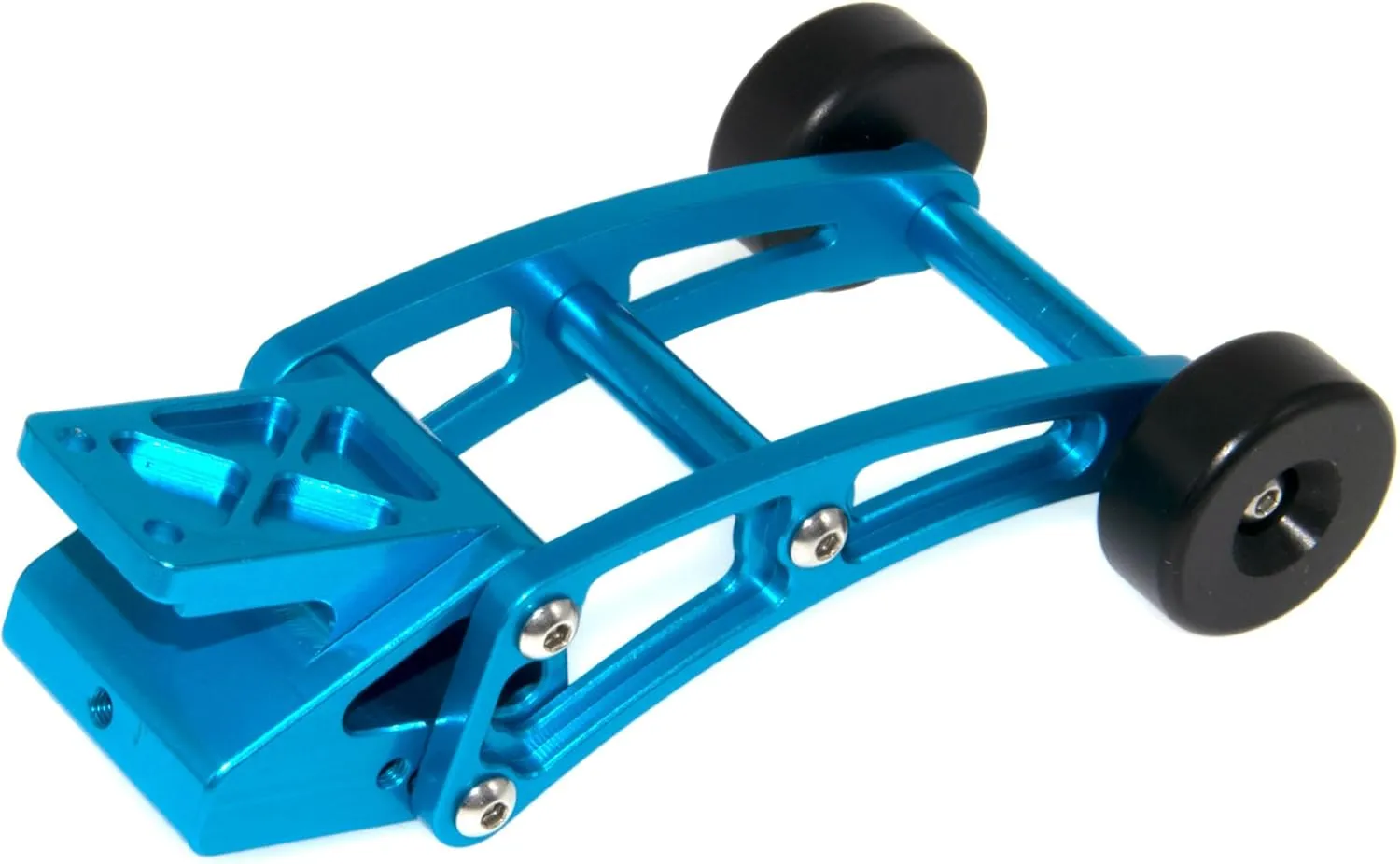 Wheelie Bar Compatible with MJX Hyper Go 1/14 Upgrade 14209 14210 H14BM High Speed Rc Car Aluminum Alloy Adjustable Part Replace(Blue)