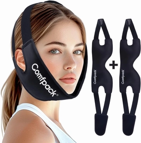 Wisdom Teeth Ice Pack with Exposed Ear Design, 2PCS Large Face Ice Pack with Soft Plush for TMJ, Jaw Pain, Tonsillectomy, Oral Surgery, Face Swelling, Cosmetic Recovery