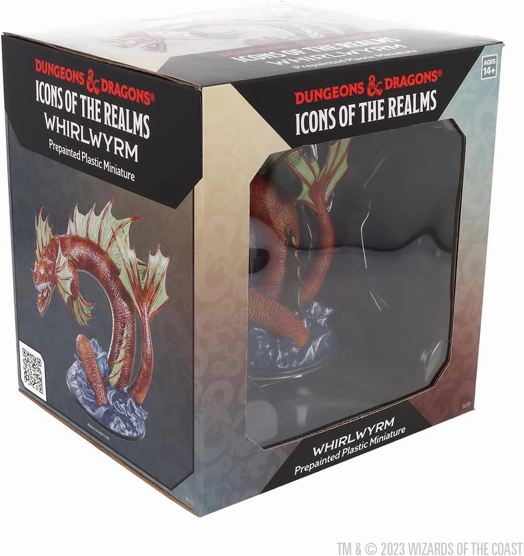WizKids D&D Icons of The Realms :Planescape: Adventures in The Multiverse Whirlwyrm Boxed Miniature Minis | Dungeons and Dragons Painted Figures