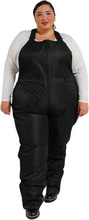 Women's Plus Size 1X-6X Ski Snow Bibs Vertex Higher Front