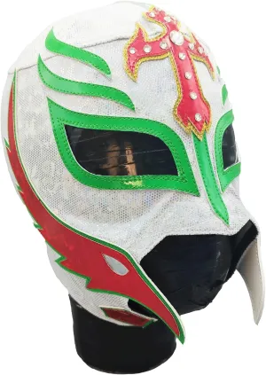 Wrestling MASK Rey Mysterio 619 Luchador Wrestler MASK Lucha Libre Mexicana MASK White Green