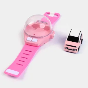 Wrist Watch Mini Remote Control Car | Pink