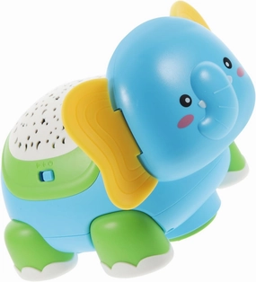 Yardwe Crawling Guidance Elephant for Interactive Musical Education with Wheel Design for Playroom Fun Present for Early Learning Development