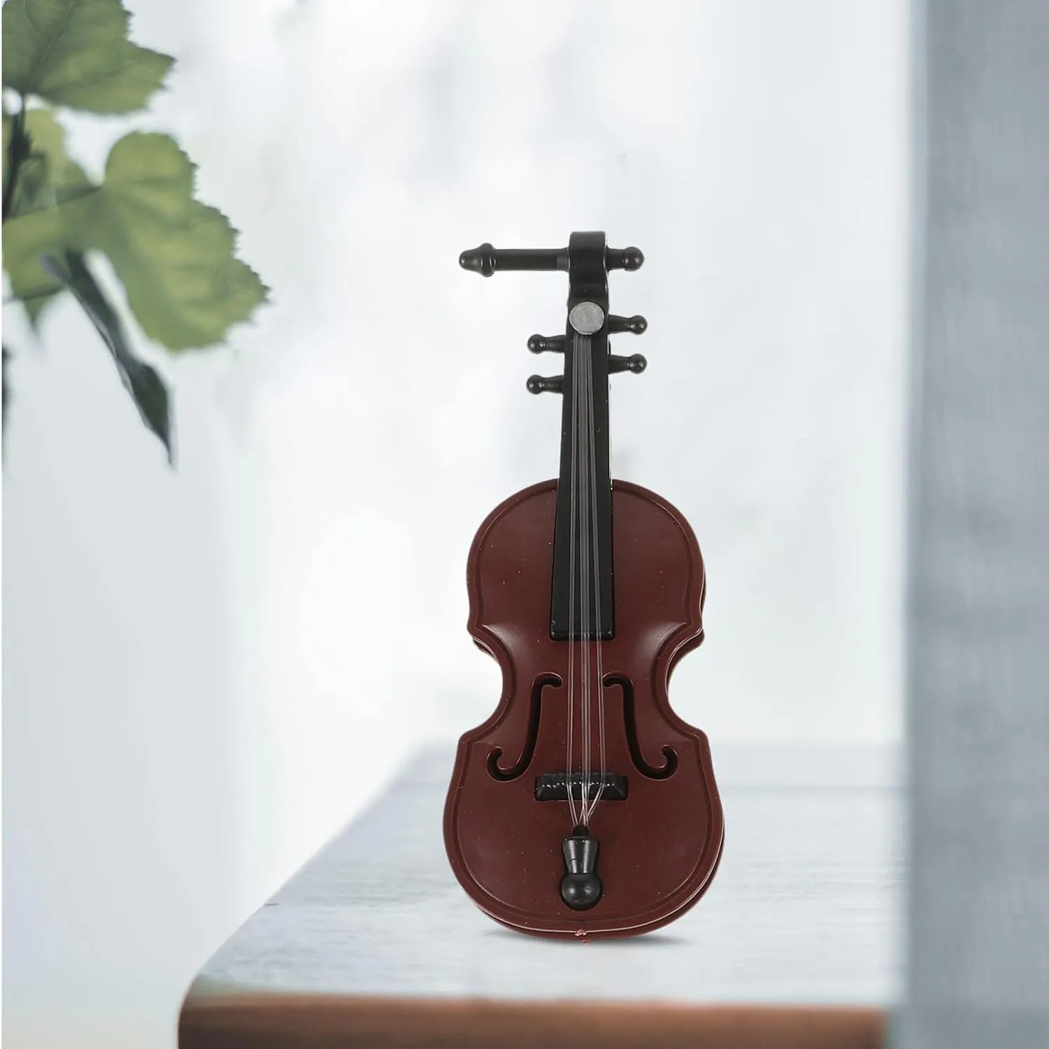 YARNOW 1 Set Miniature Musical Instrument Models for Dollhouse Decor Piano Violin Props for Mini House Landscaping and Home Decoration